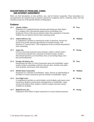 Financial accounting solution manual | DOC