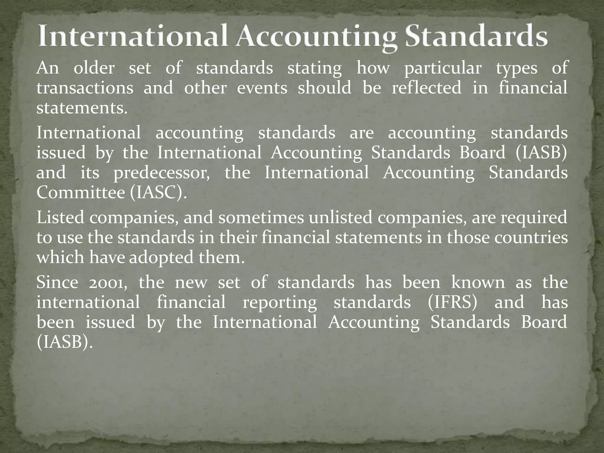 Statement Of Financial Accounting Standards No 5 Financial accounting standards | PPT