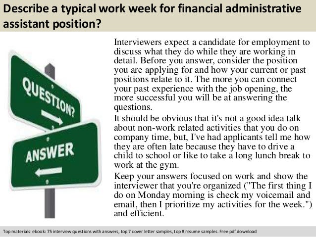 executive assistant interview questions and answers