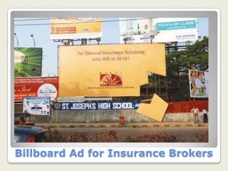 Billboard Ad for Insurance Brokers

 