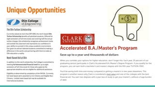 Unique Opportunities
 