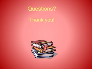 Questions?
Thank you!
 