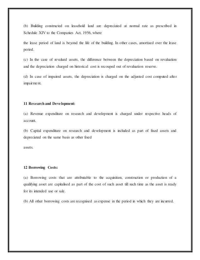 Depreciation On Building Constructed On Leasehold Land Depreciation On Building Constructed On Leasehold Land