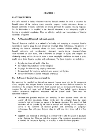 Financial analysis of pepsico and coca cola | DOCX