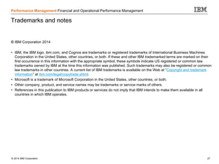 Financial and operational Performance Management | PDF