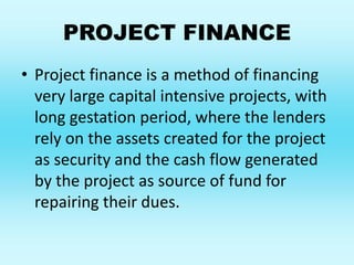 Financial and technical assistance of a project Slide 3