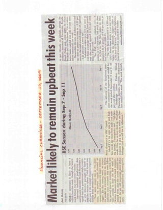 Financial Chronicle September 14, 2009