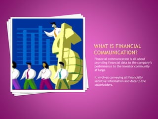 Financial communication | PPTX