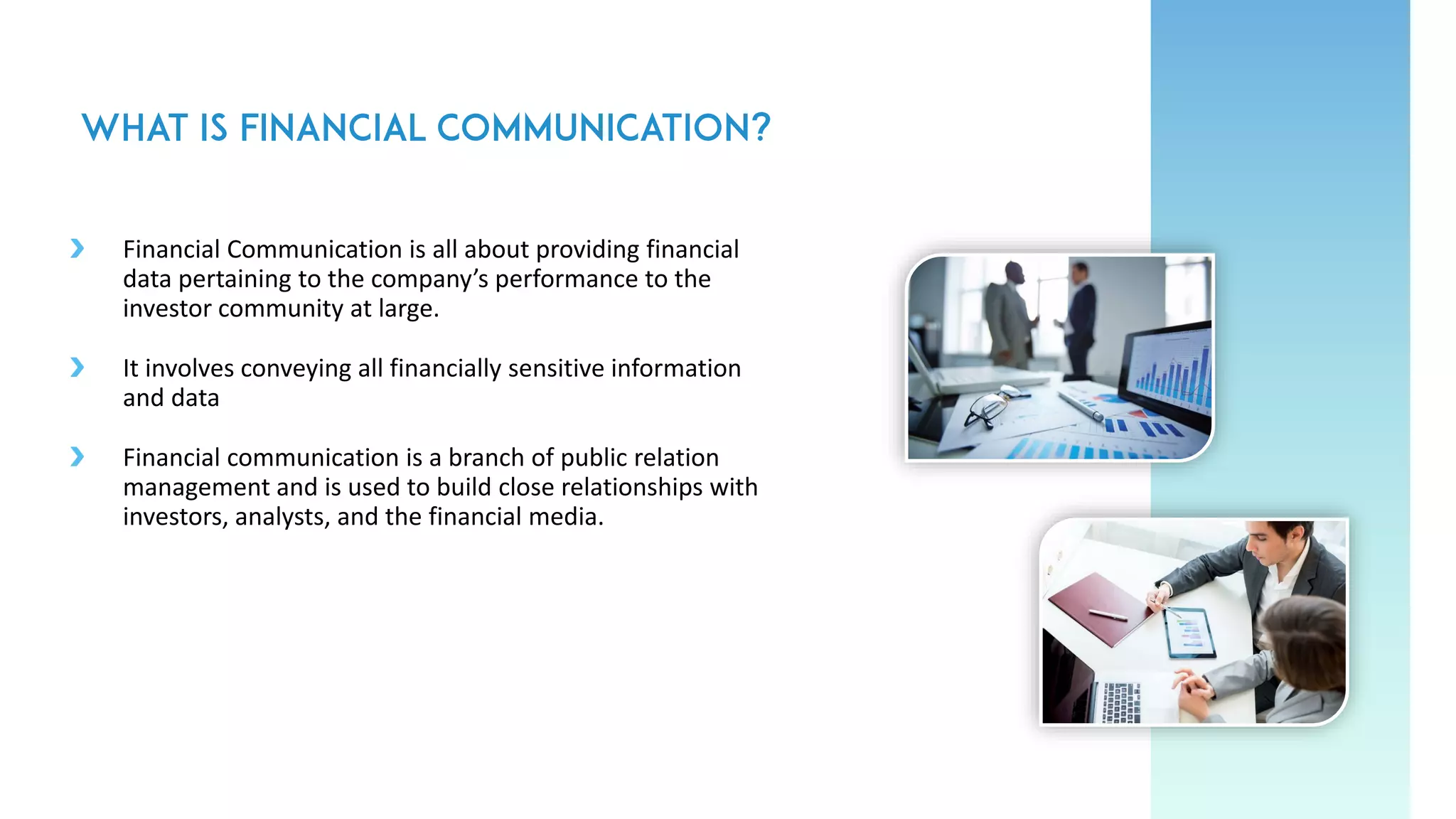 Financial communication ccpr bms ppt | PDF