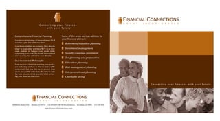 Financial Connections Brochure