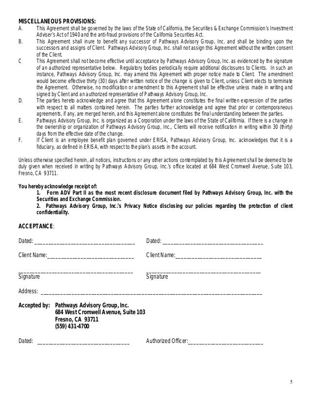 financial consulting agreement consulting contract