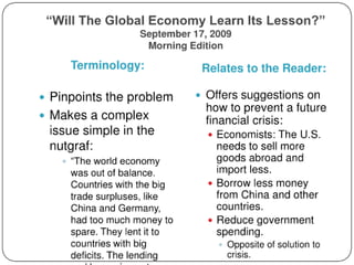 Financial crisis final