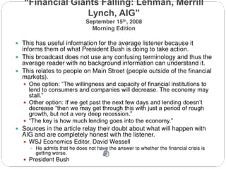 Financial crisis final