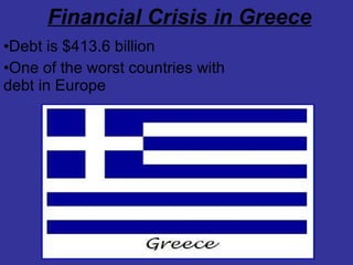 Financial Crisis in Greece ,[object Object],[object Object]