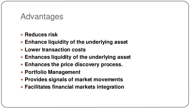 Financial Derivatives