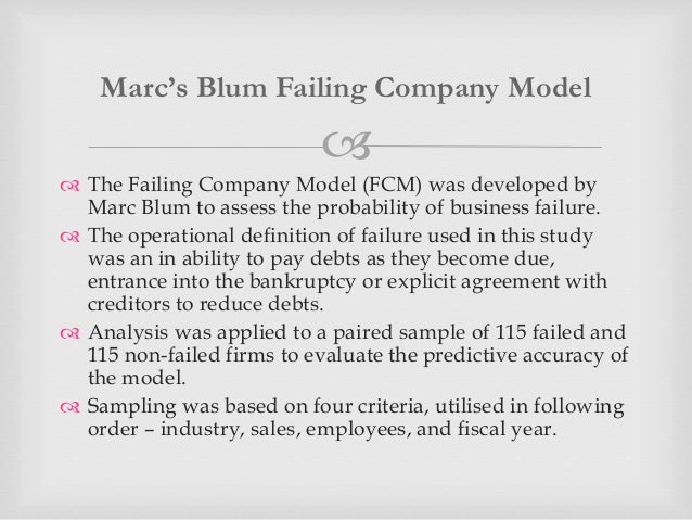 Financial Distress Model