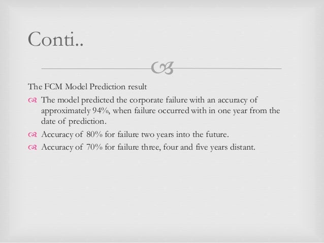 Financial Distress Model