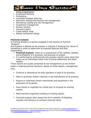 Financial Engineering 1 | PDF