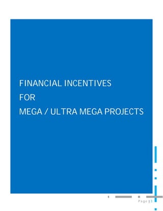 Mega Incentive Financial Incentives in Industrial Policy of Maharashtra, 2013 | PDF