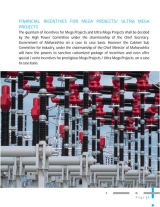 Mega Incentive Financial Incentives in Industrial Policy of Maharashtra, 2013 | PDF