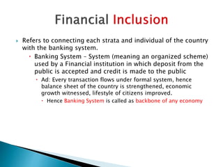 Financial inclusion | PPTX