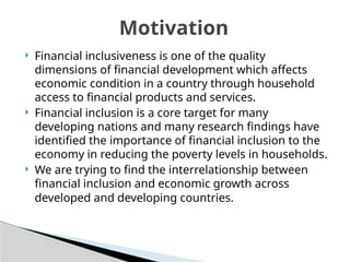 Financial Inclusion and Economic Growth Linkage.pptx