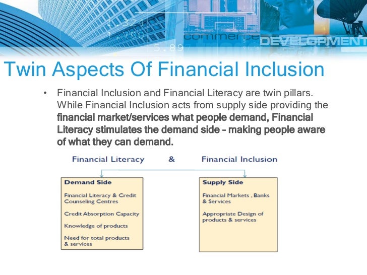 Financial inclusion economics club