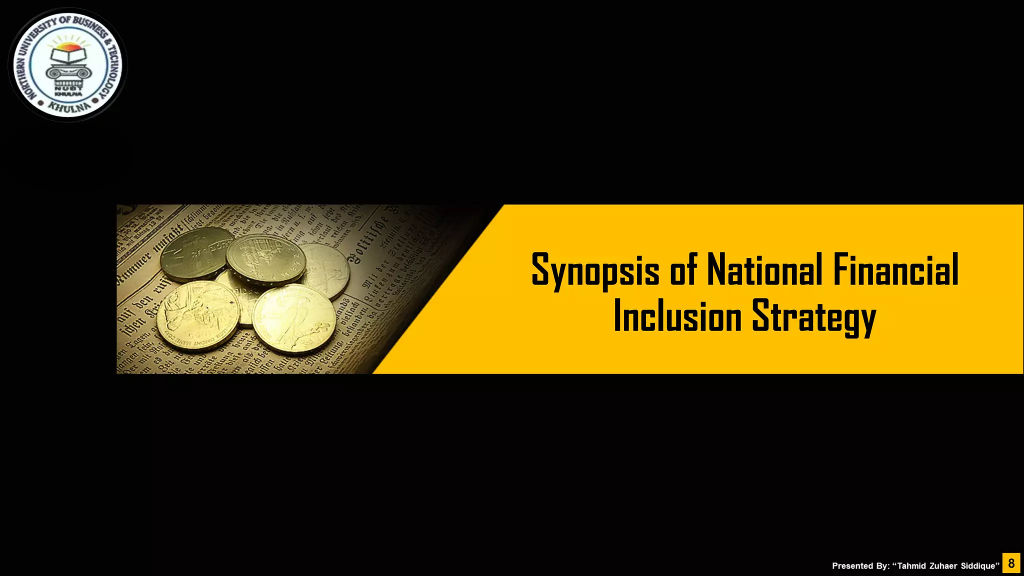 National Financial inclusion strategy, Bangladesh | PDF