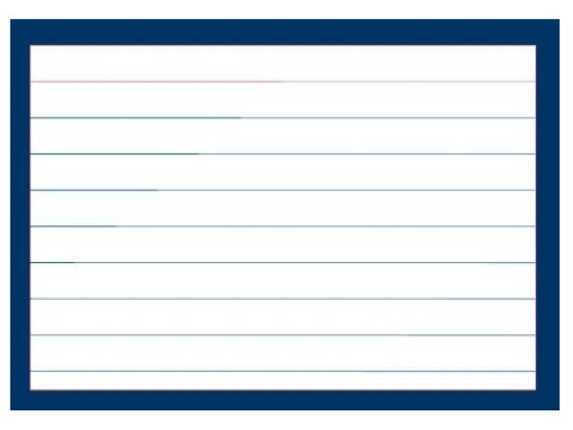 financial index card slide blank indexcard
