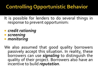 Asymmetric Information | PPTX