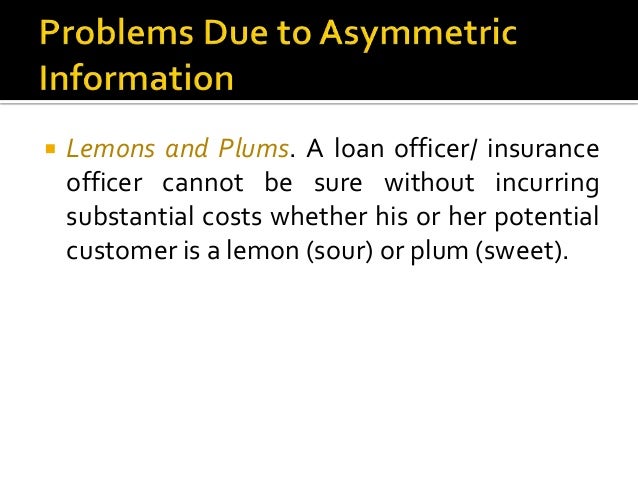 asymmetric information online dating