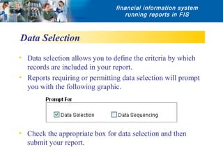 Financial information system | PPT
