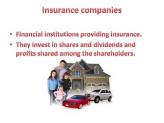 Financial institutions