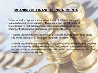 Financial Instruments | PPTX