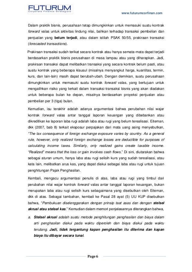 Lindung nilai dalam forex