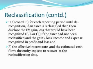 F) Instruments classified as equity instruments (IAS32)