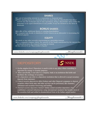 #Financial jargons simplified