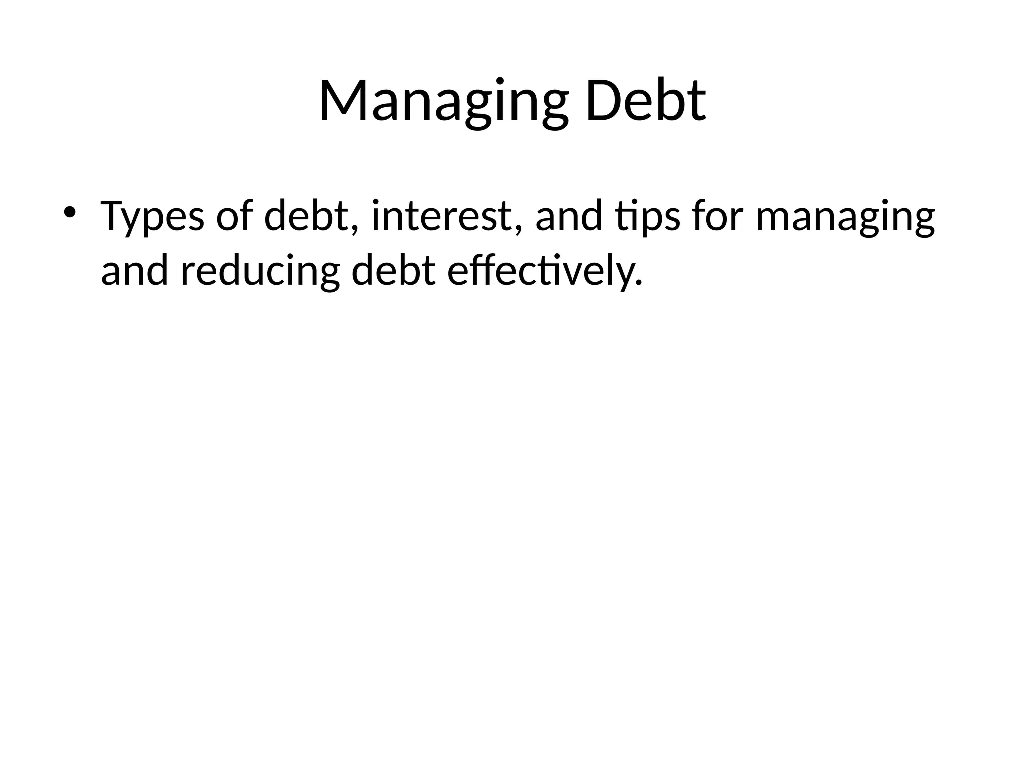 Financial Literacy Basics And Financial Support Services Pptx