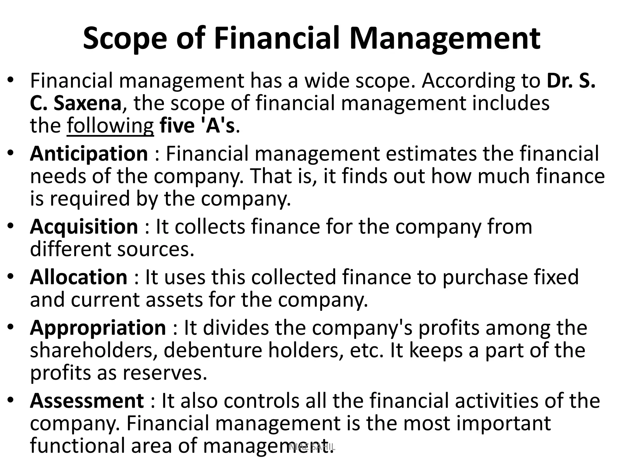 Financial management complete note | PPTX