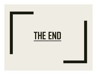 THE END
 