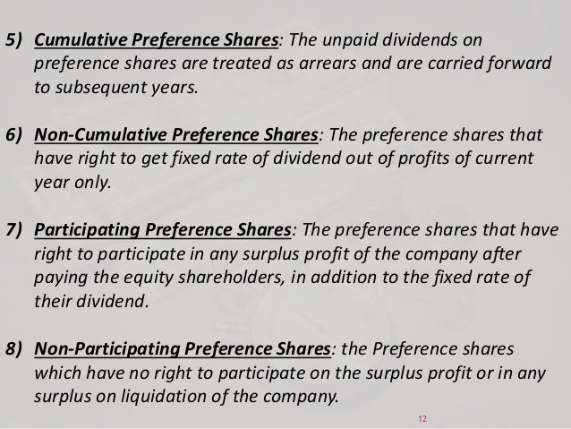 advantages of preference shares