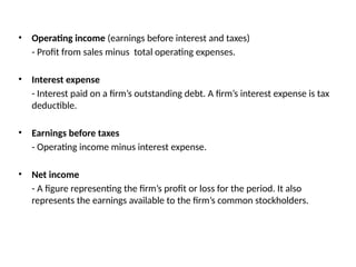 Operating Income Interest FINANCIAL MANAGEMENT FOR MAED PRIVATE INSTITUTIONS.pptx