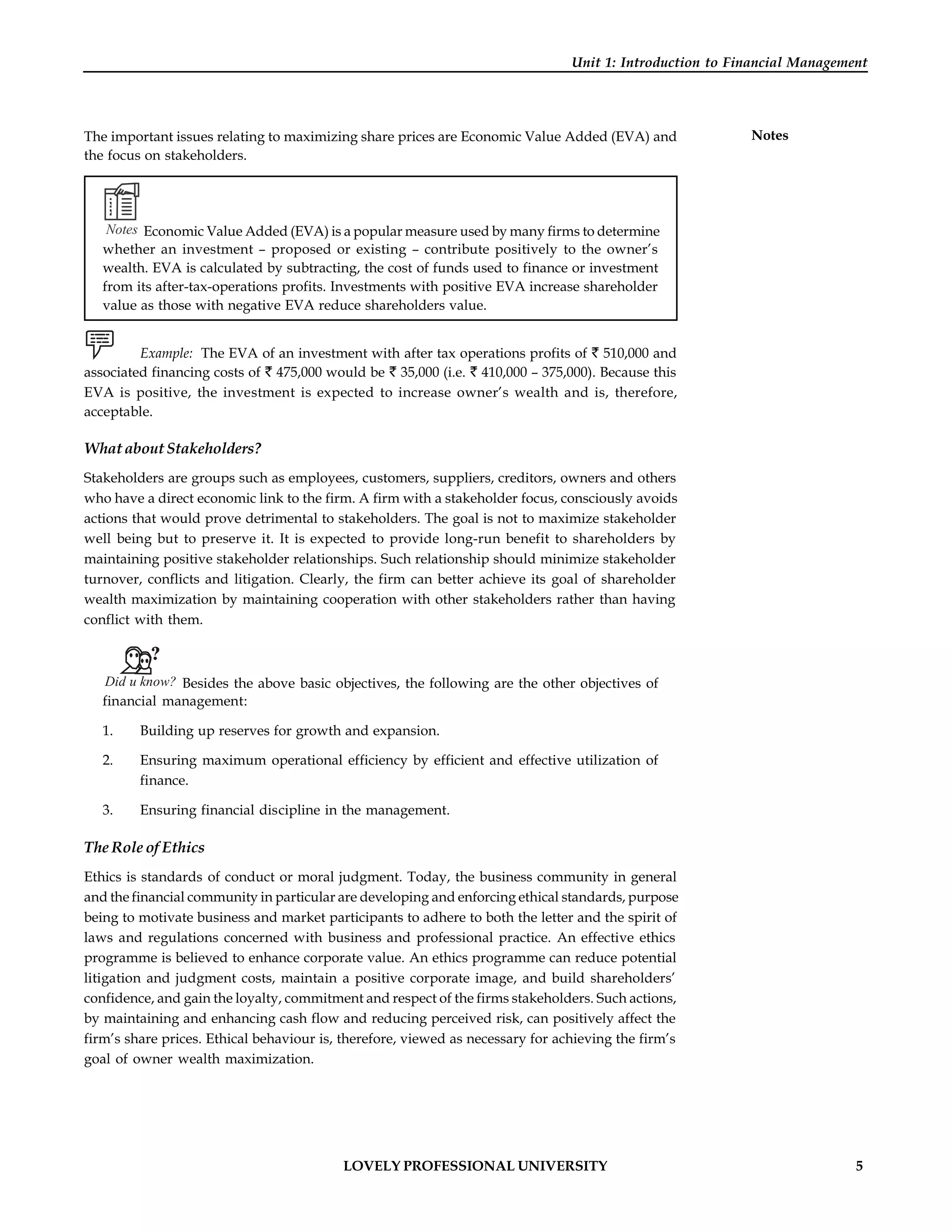 Financial Management Degree Notes.pdf Financial Management Notes.pdf