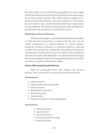 Financial management notes pdf | PDF