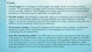 Financial Management unit 6. for post basic bsc(n) 2nd year | PDF