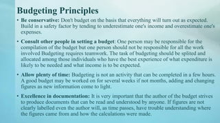 Comprehensive Guide to Financial Management and Budgeting Principles | PDF