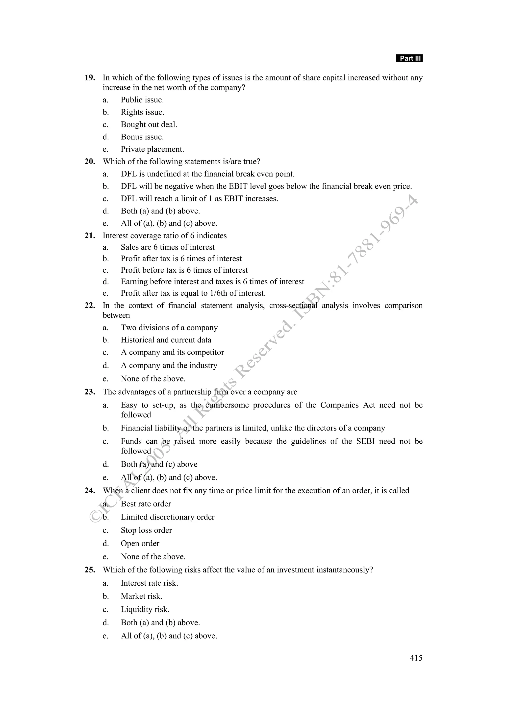 Financial management work book