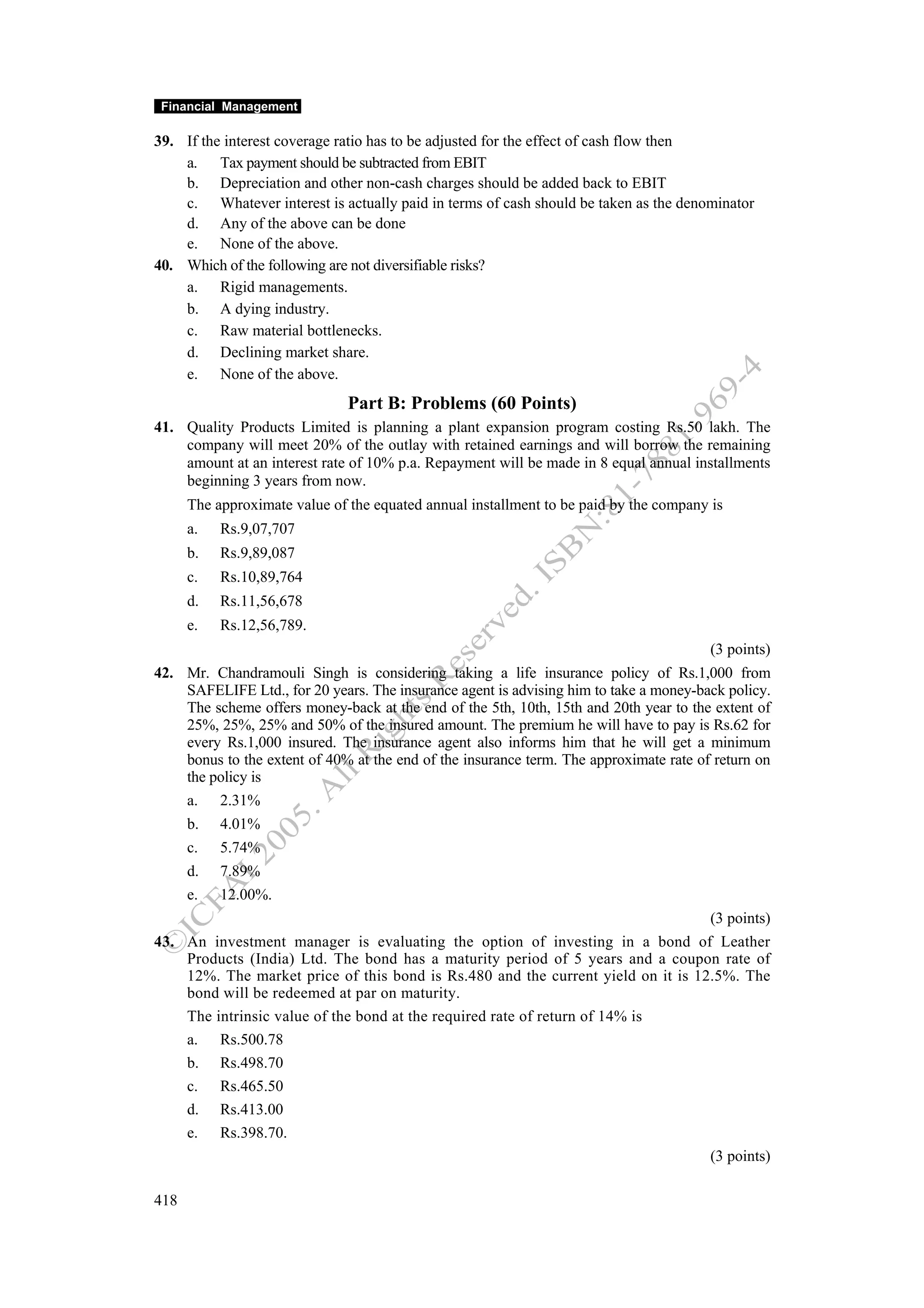 Financial management work book