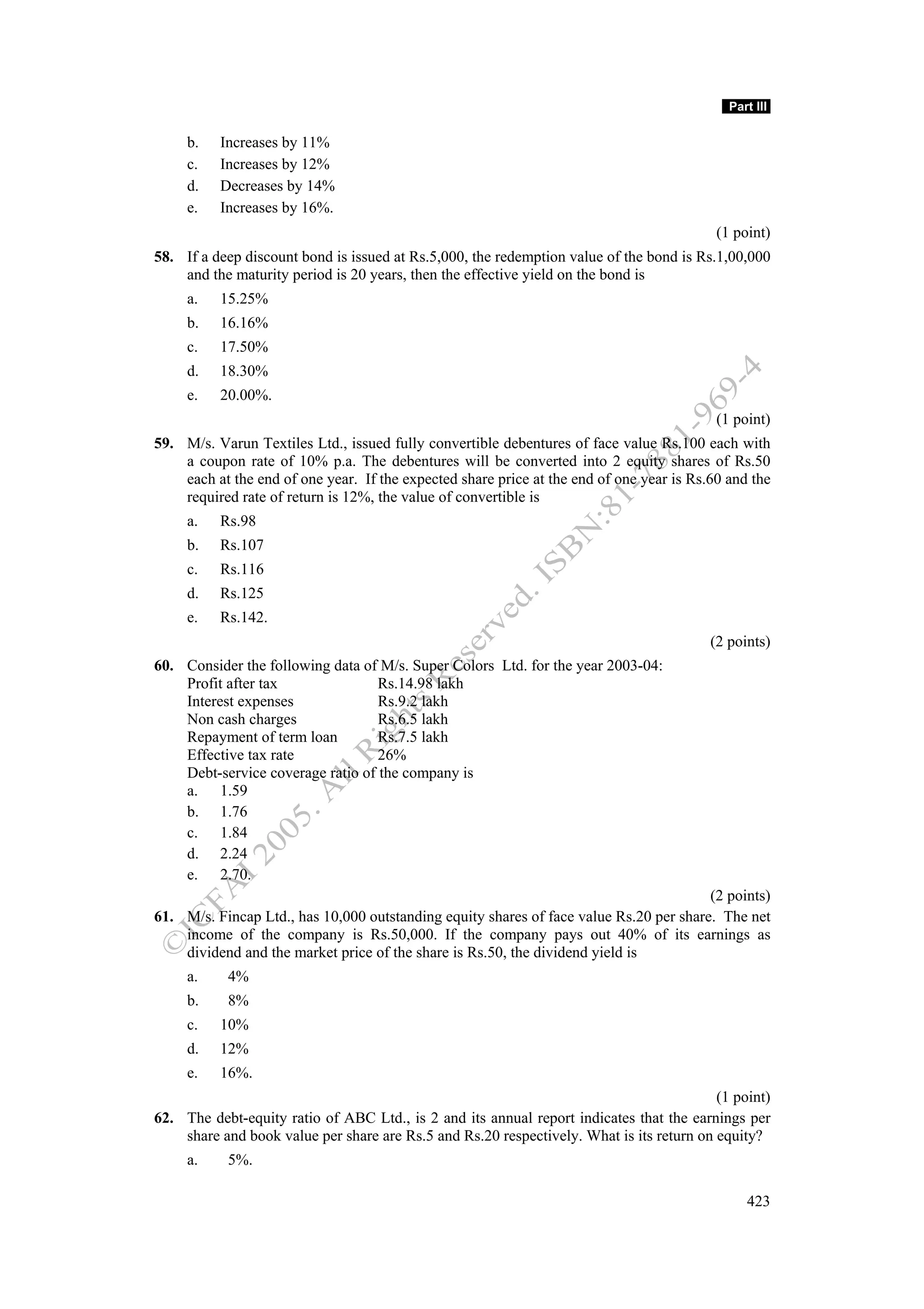 Financial management work book