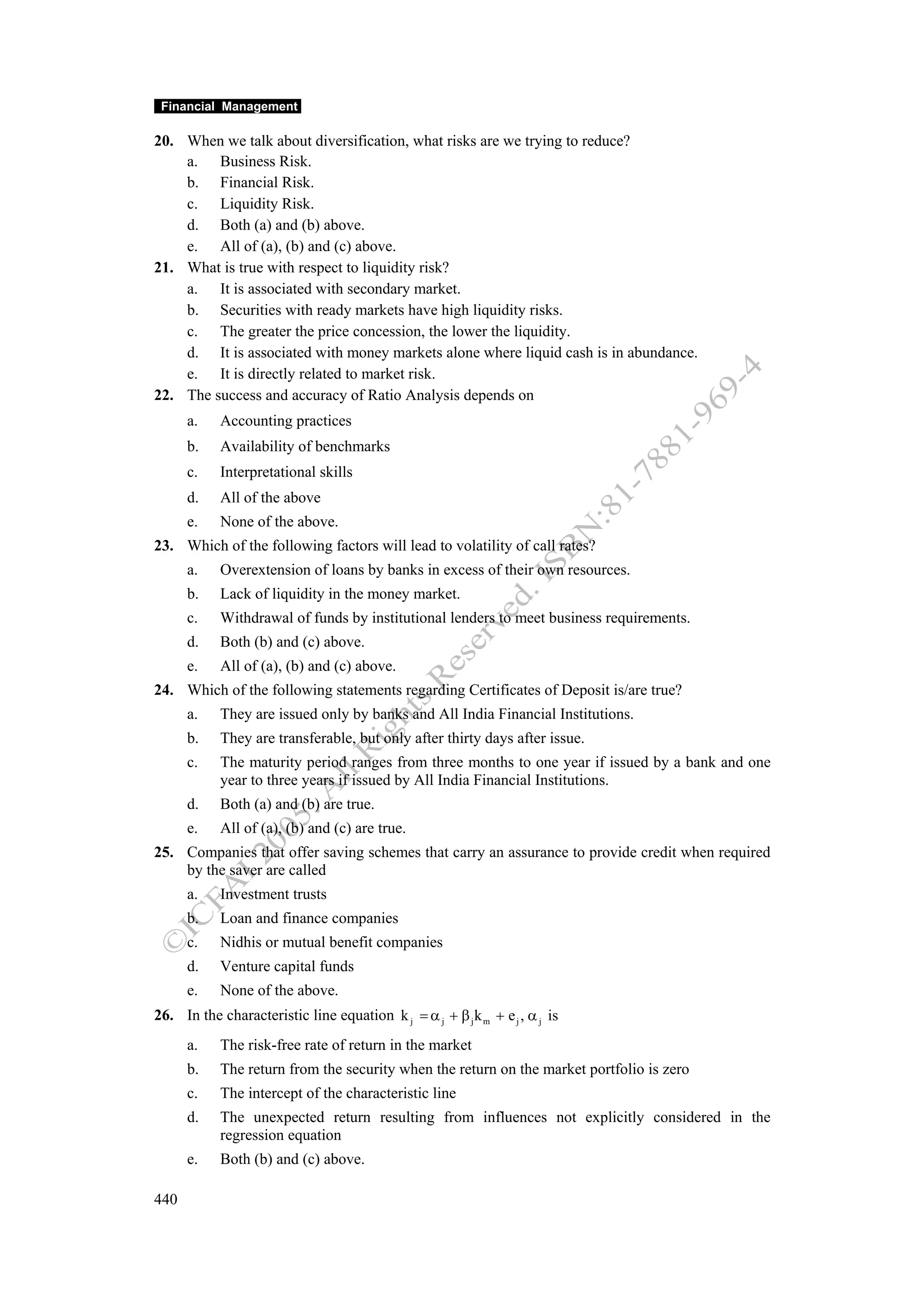 Financial management work book